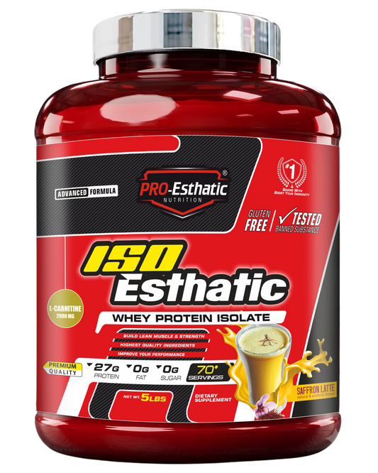 Pro Esthatic Iso Esthatic 5lbs and NOX Pre Workout 40 Servings