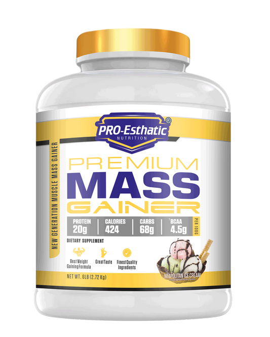 Pro Esthatic Premium Mass Gainer 6lb with Liver Detox 90 Tablets
