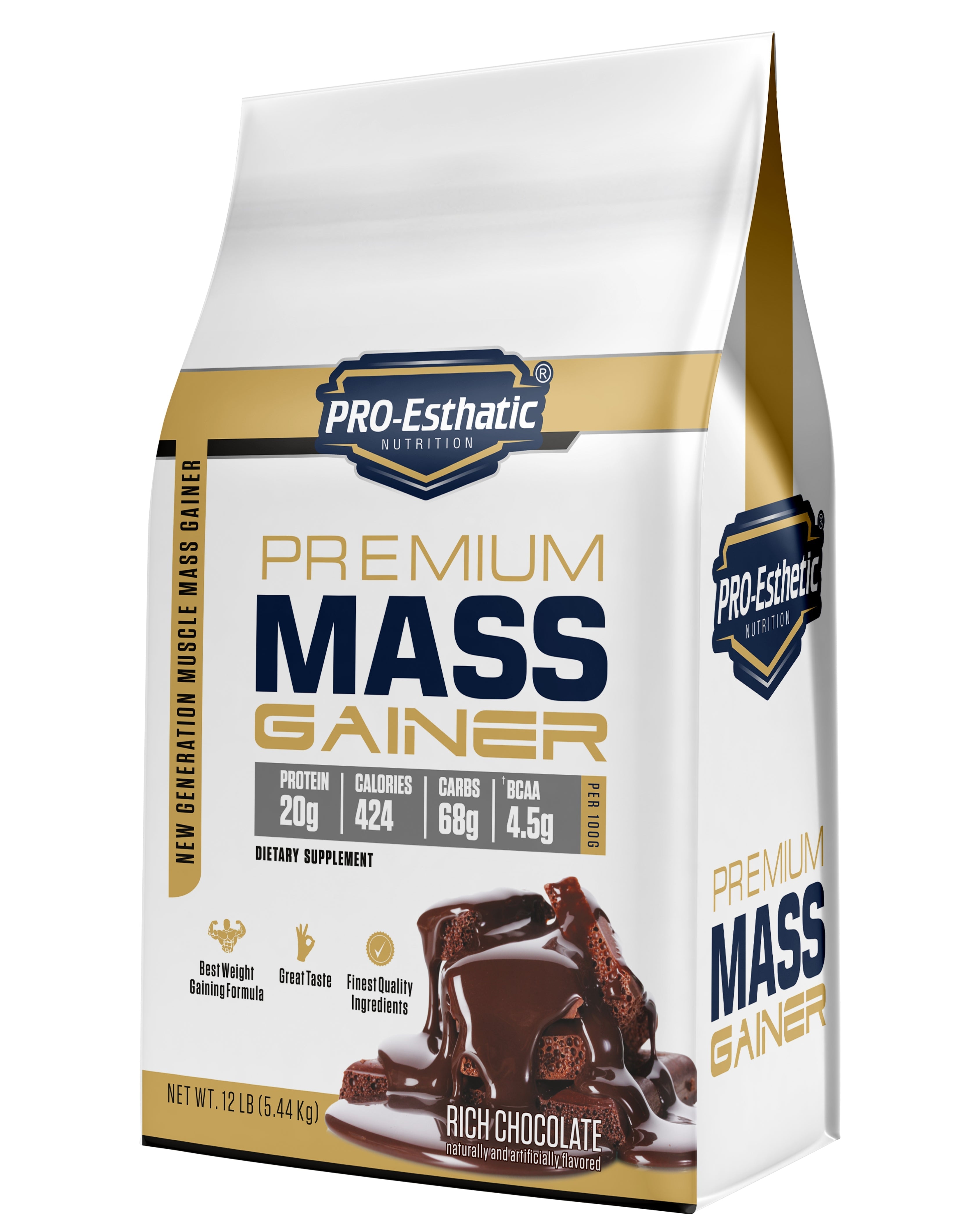 Pro Esthatic Premium Mass Gainer for Serious Fitness Enthusiasts