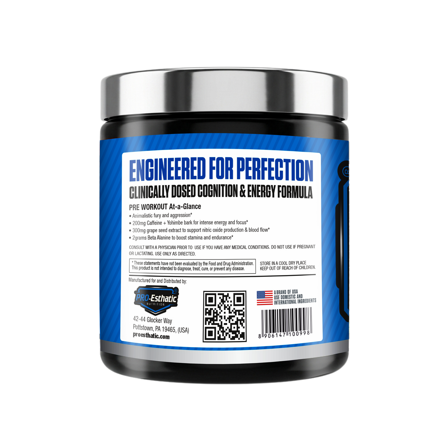 Pro Esthatic NOX pre Workout 320gm 40 Servings