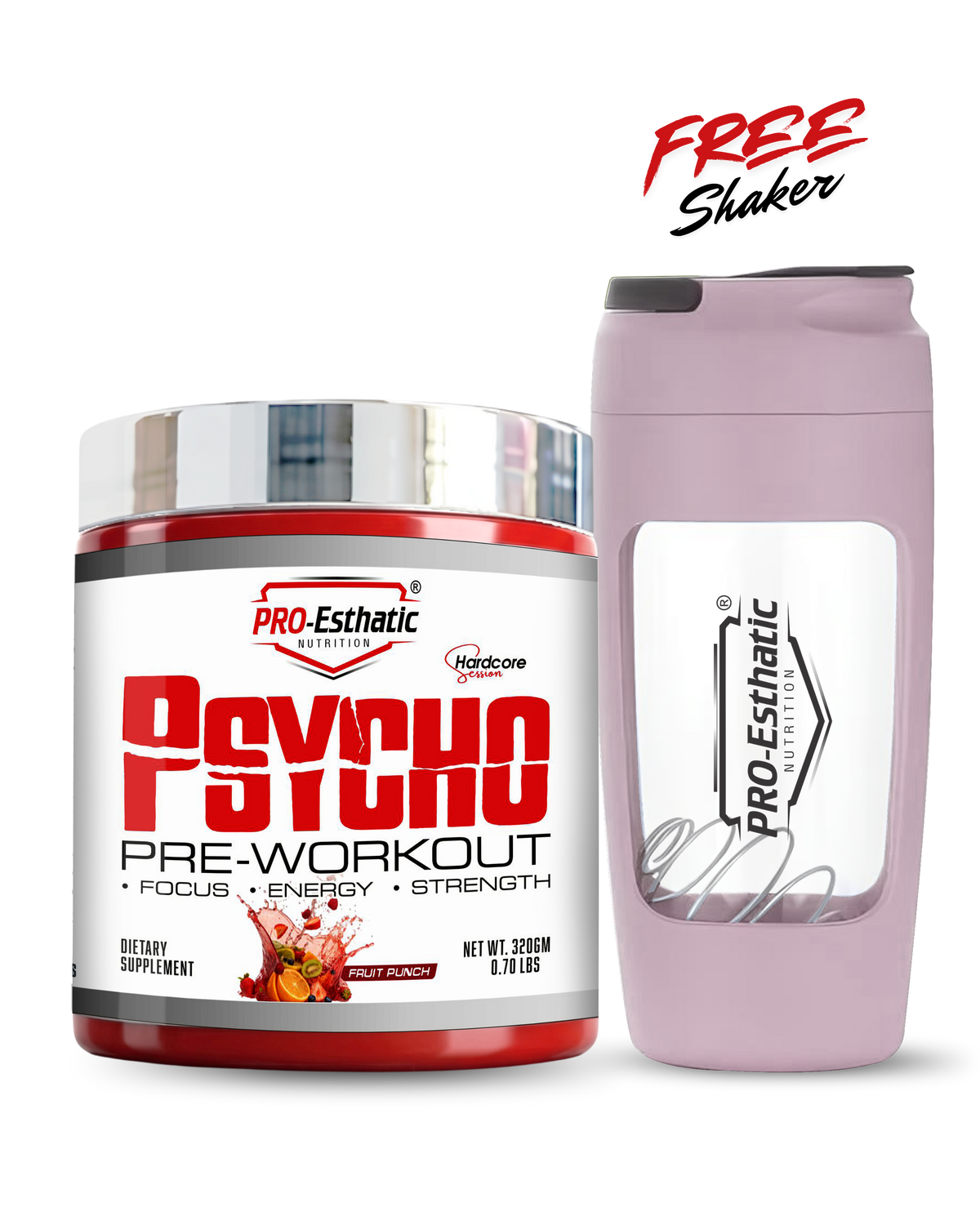 Pro Esthatic Psycho Pre-Workout