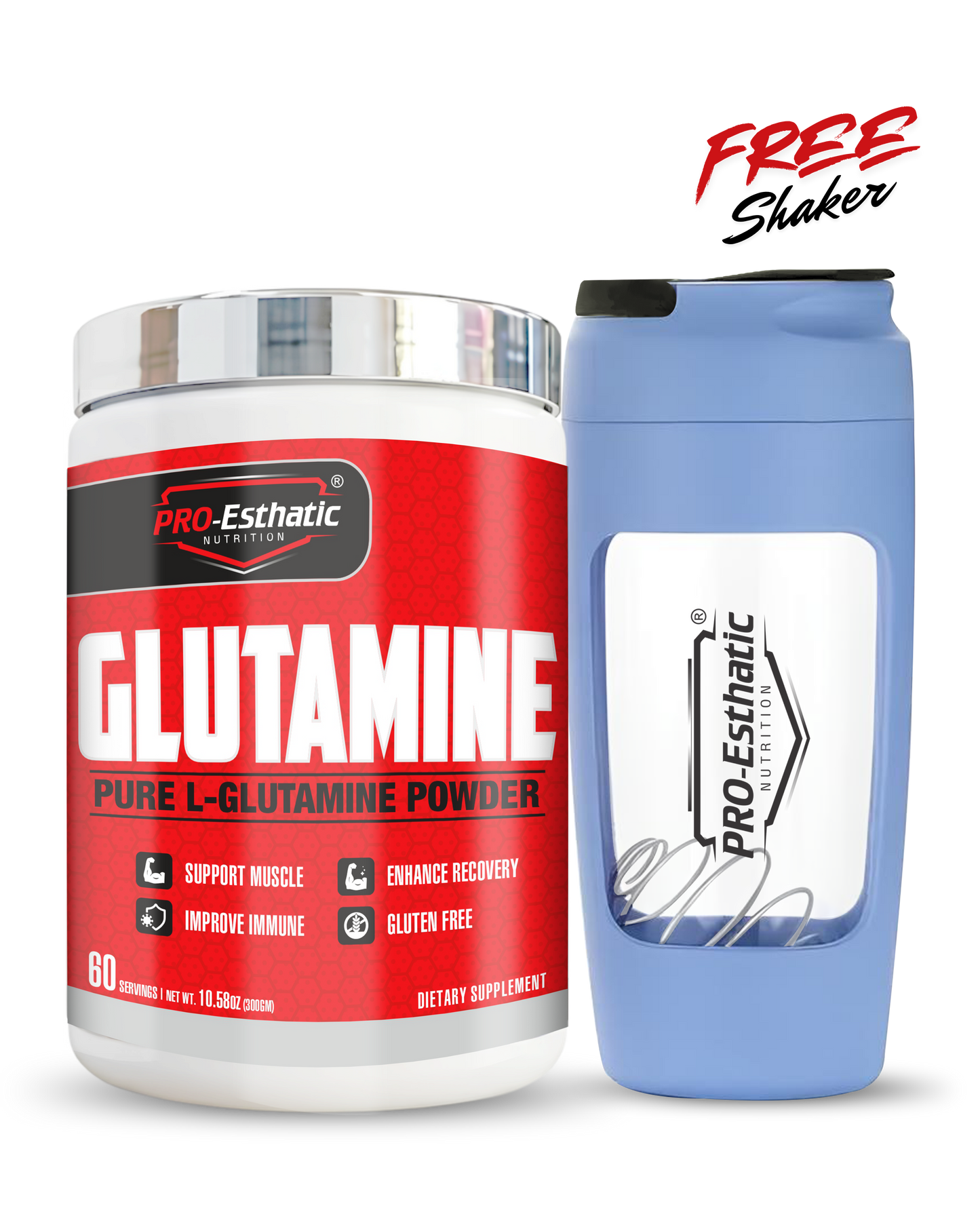 Pro Esthatic Glutamine 300g (60 Servings)