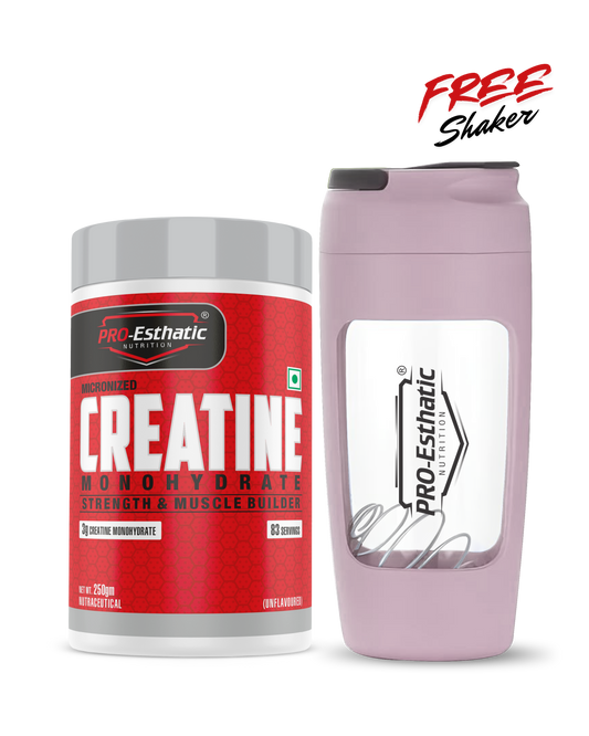 Pro Esthatic Creatine Monohydrate 250gm 83 Servings