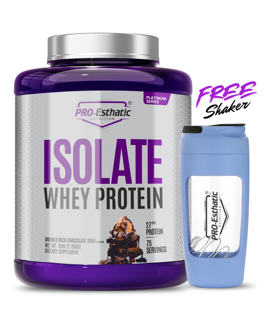 Pro Esthatic Isolate Whey Protein – 27g Protein | Platinum Series