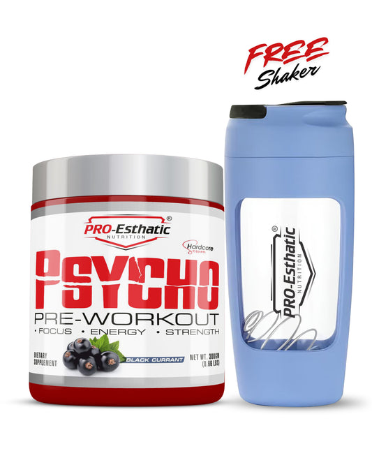 Pro Esthatic Psycho Pre-Workout 0.66lbs (300gm) 40 Servings
