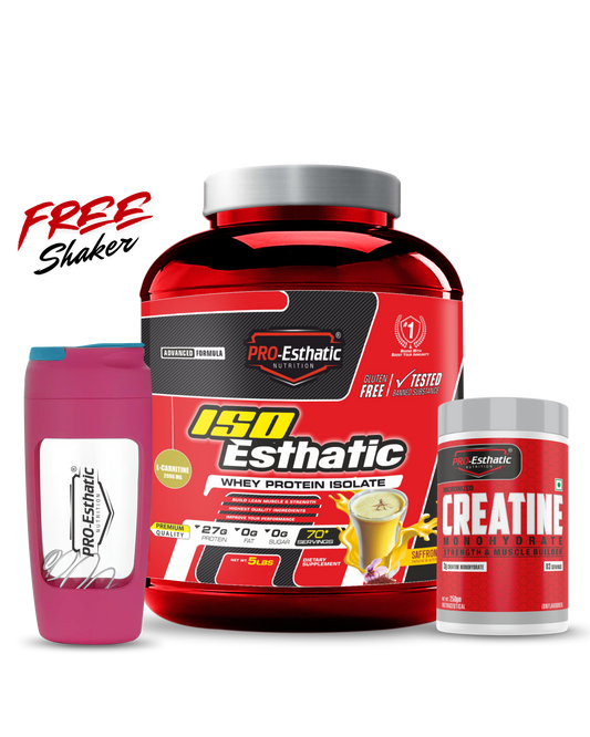 Pro Esthatic Iso Esthatic 5lbs with Creatine Monohydrate 250gm