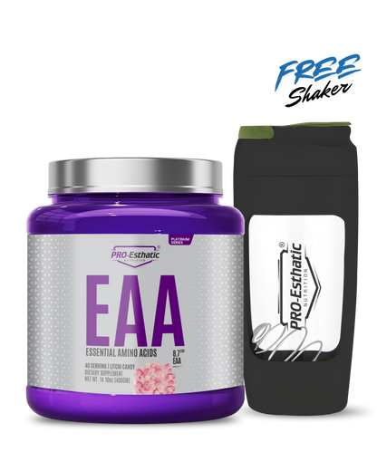 Pro Esthatic EAA – Essential Amino Acids 400gm 40 Servings | Platinum Series