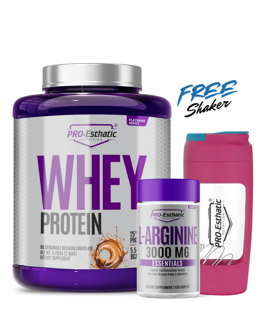 Pro Esthatic Whey Protein 25g Protein and  L-Arginine 3000MG