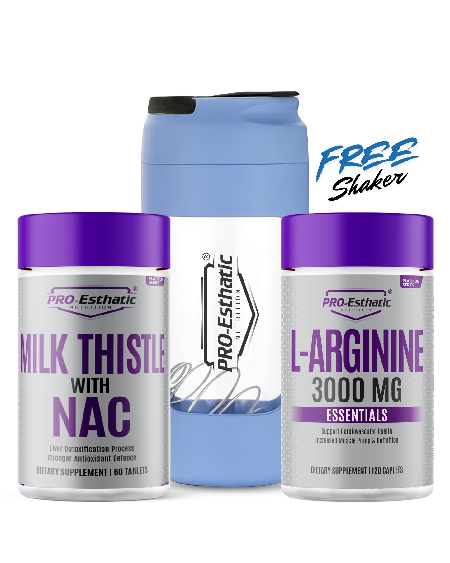 Pro Esthatic Milk Thistle with NAC and L-Arginine 3000MG