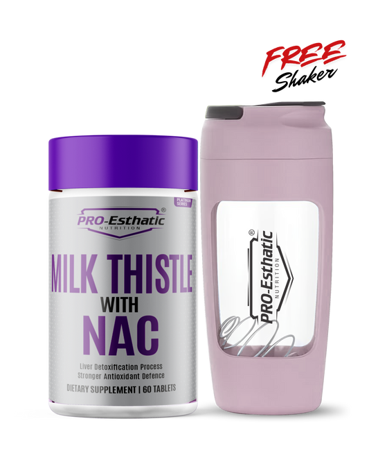 Pro Esthatic Milk Thistle+NAC 60 Tablets | Platinum Series