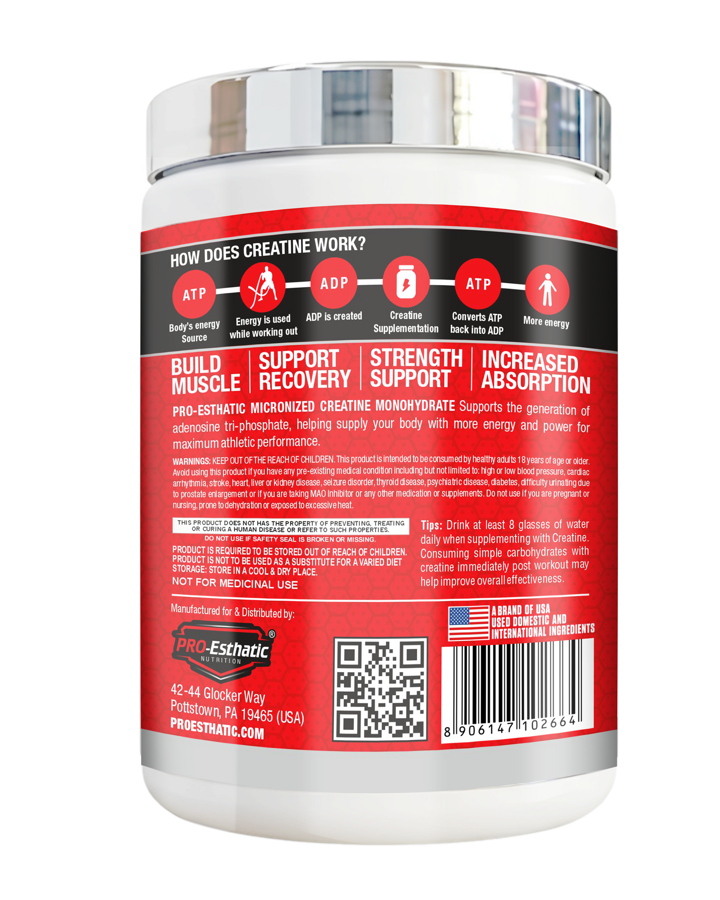 Pro Esthatic Creatine Monohydrate