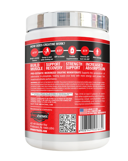 Pro Esthatic Creatine Monohydrate