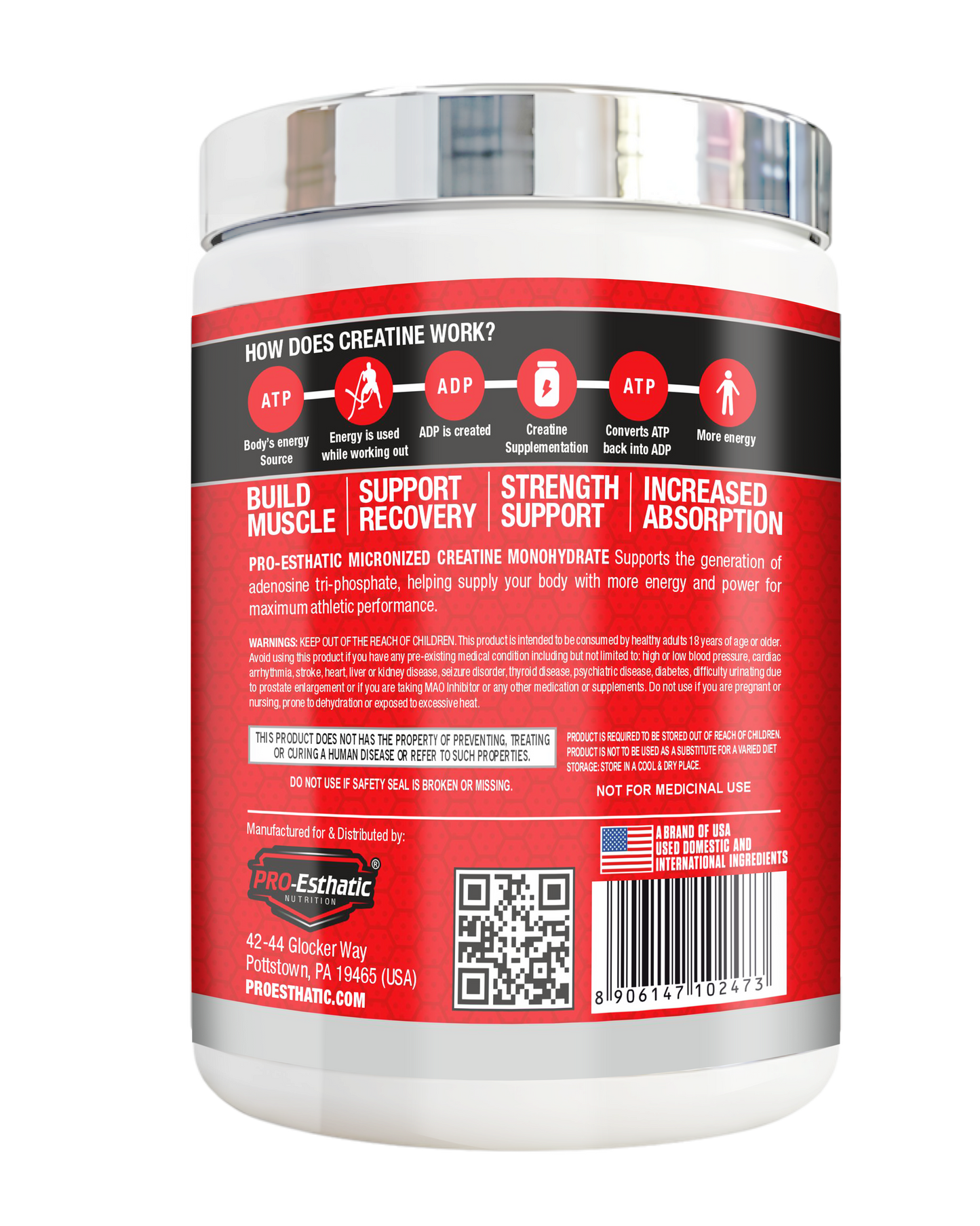 Pro Esthatic Creatine Monohydrate