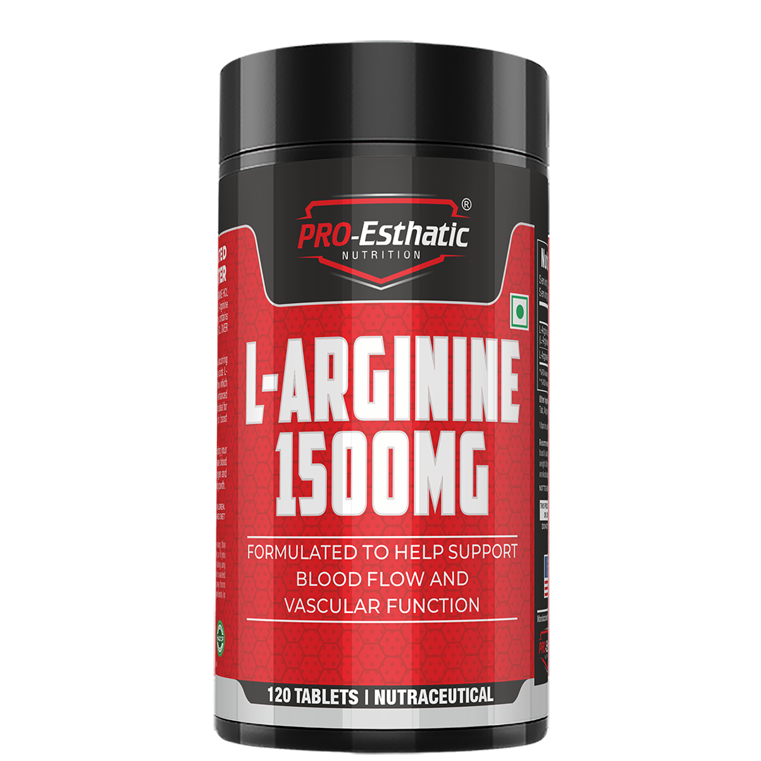Pro Esthatic L-ARGININE, 1500mg 120 Tablets
