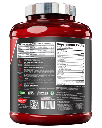 Pro Esthatic Iso Esthatic 5lbs 70 Servings