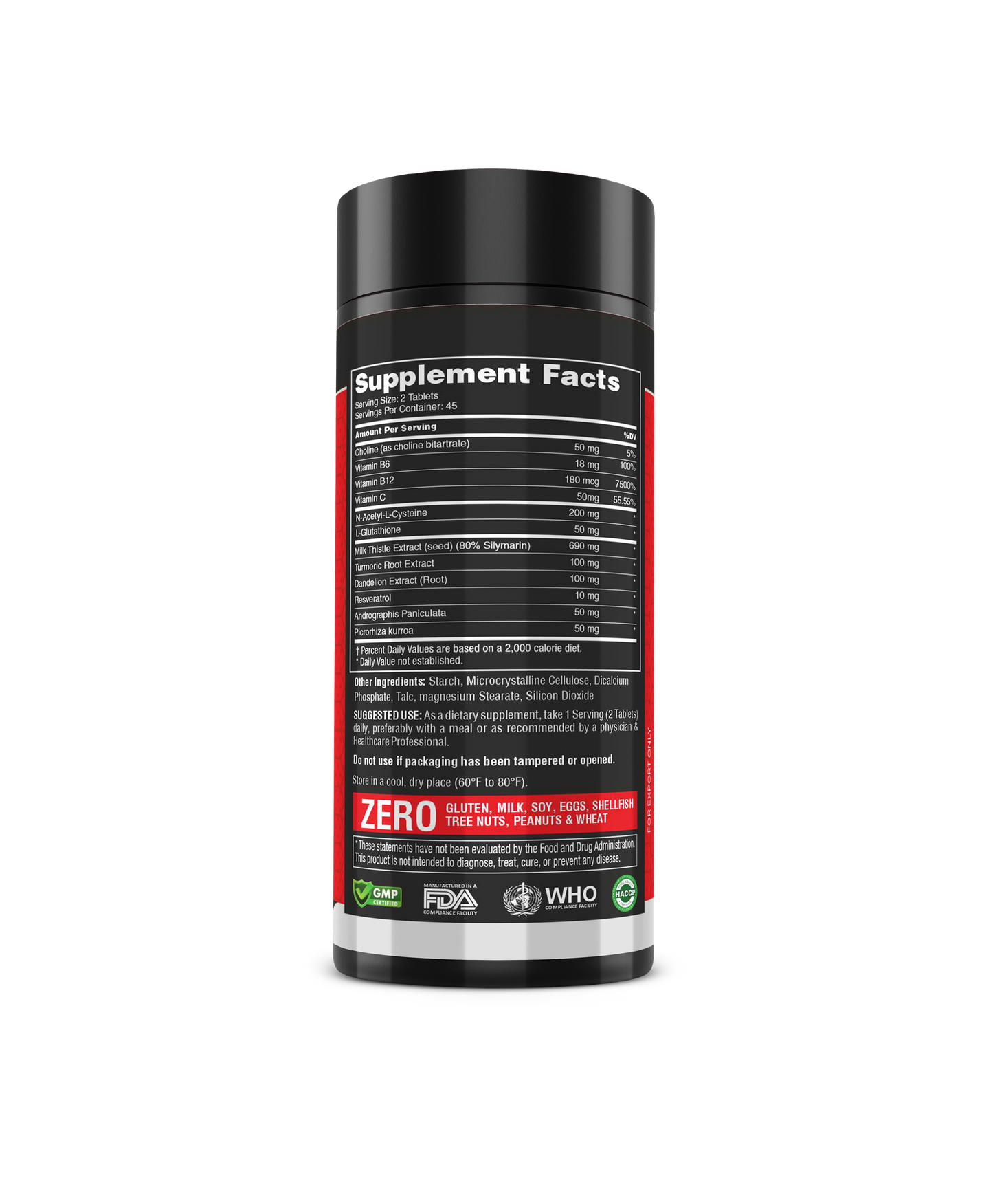 Pro Esthatic Premium Mass Gainer 6lb with Liver Detox 90 Tablets