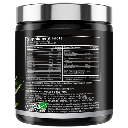 Pro Esthatic NOX pre Workout 320gm 40 Servings