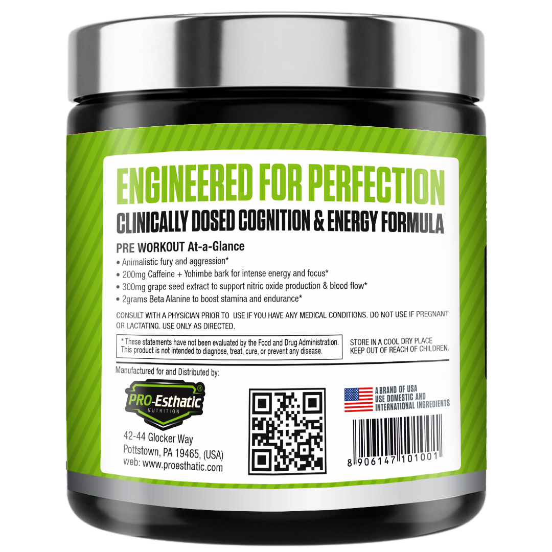 Pro Esthatic NOX pre Workout 320gm 40 Servings