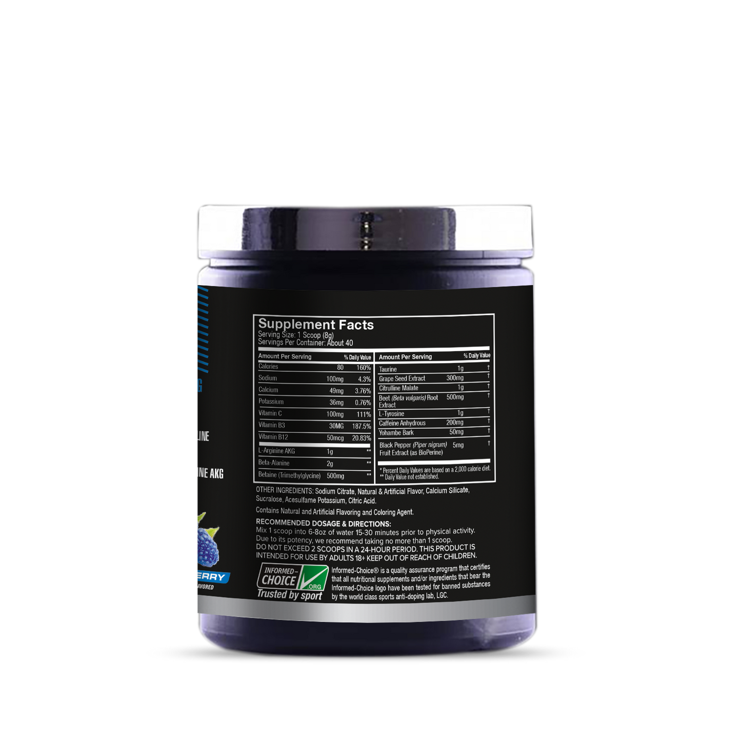 Pro Esthatic NOX pre Workout 320gm 40 Servings