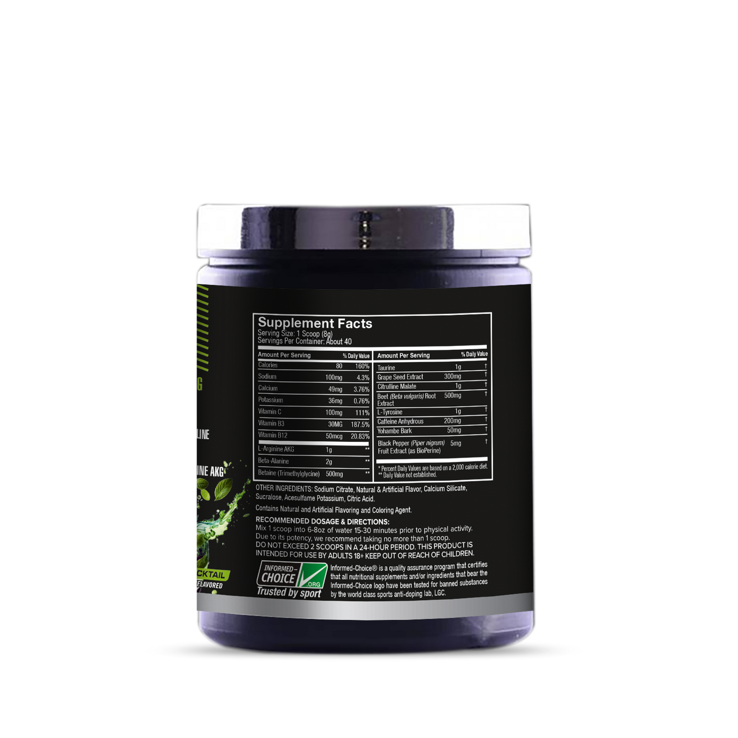 Pro Esthatic NOX pre Workout 320gm 40 Servings
