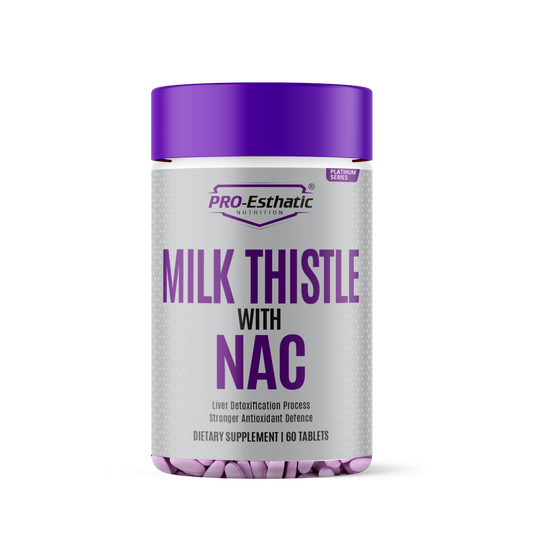 Pro Esthatic Milk Thistle+NAC 60 Tablets | Platinum Series