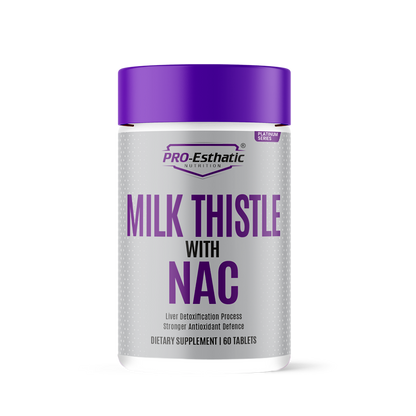 Pro Esthatic Milk Thistle+NAC 60 Tablets | Platinum Series