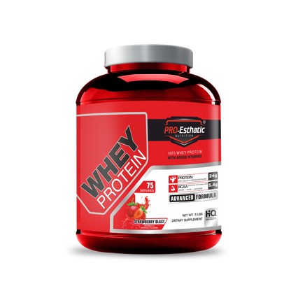 Pro Esthatic Whey Protein 5lbs with L-ARGININE, 1500mg