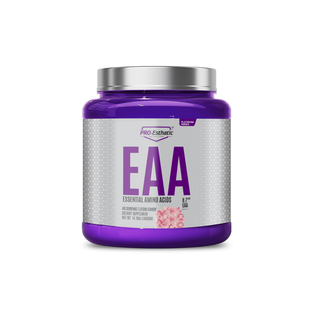 Pro Esthatic EAA – Essential Amino Acids 400gm 40 Servings | Platinum Series