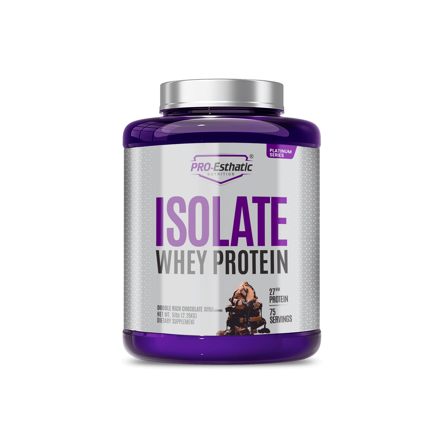 Pro Esthatic Isolate Whey Protein – 27g Protein | Platinum Series