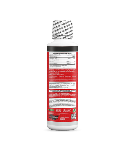 Pro Esthatic L-Carnitine 3200mg Liquid (450ml | 30 Servings)