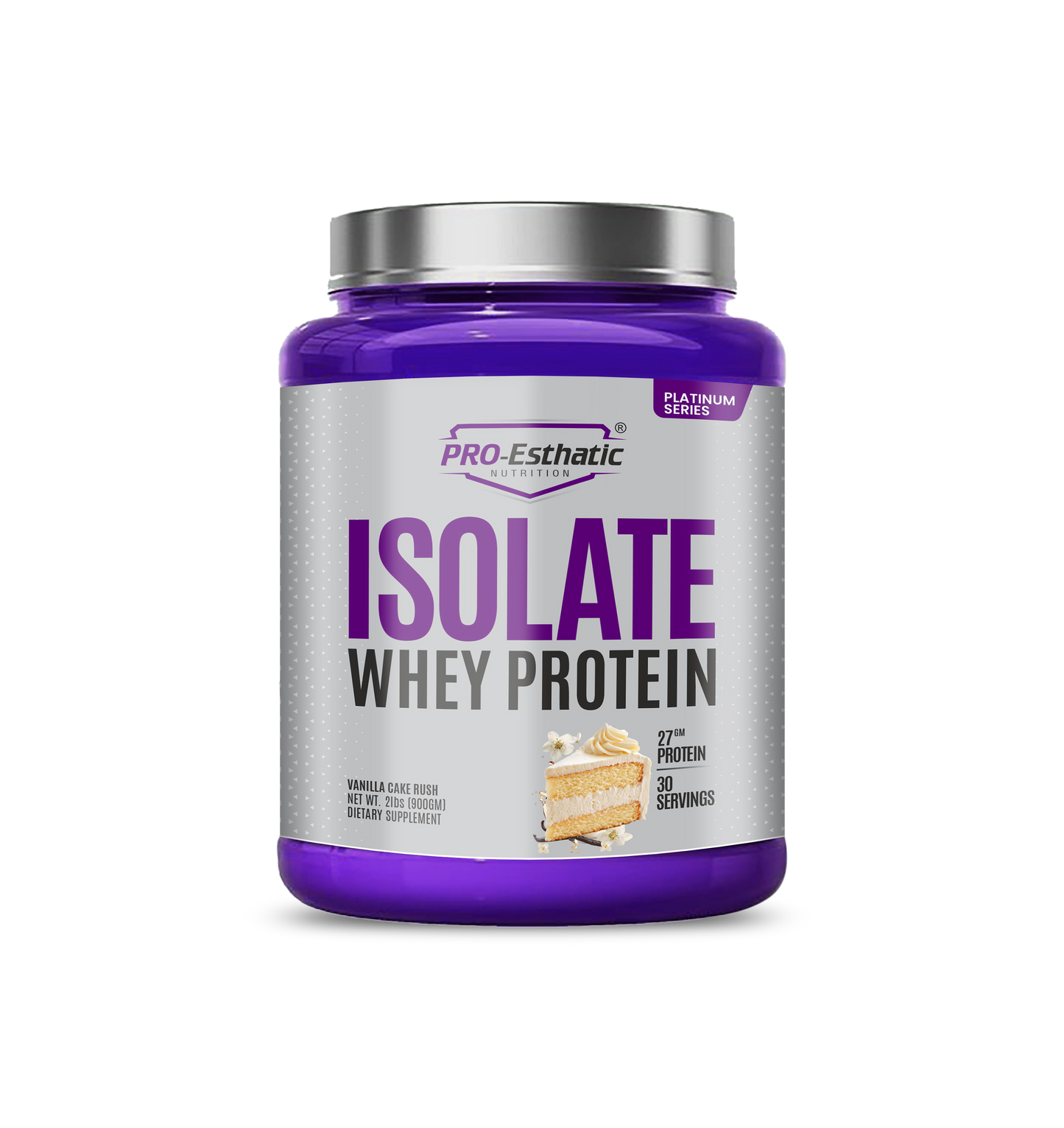 Pro Esthatic Isolate Whey Protein Platinum series 2.26Kg and Creatine Monohydrate Unflavored 300gm