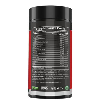 Pro Esthatic Premium Mass Gainer 6lb with Liver Detox 90 Tablets