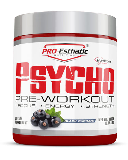 Pro Esthatic Whey Protein 5lbs and Psycho Pre-Workout 40 Servings