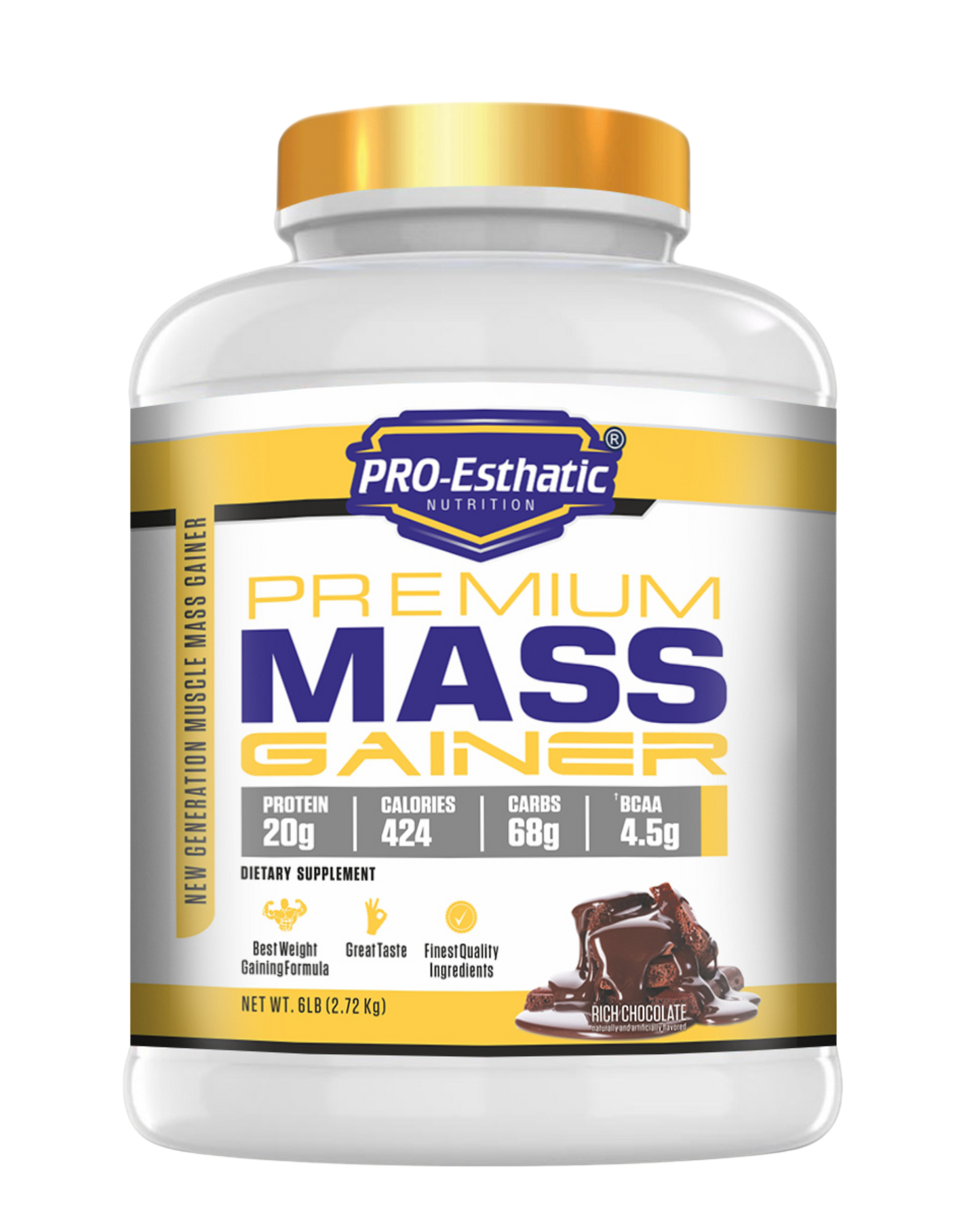 Pro Esthatic Premium Mass Gainer 6lb (2.72kg)
