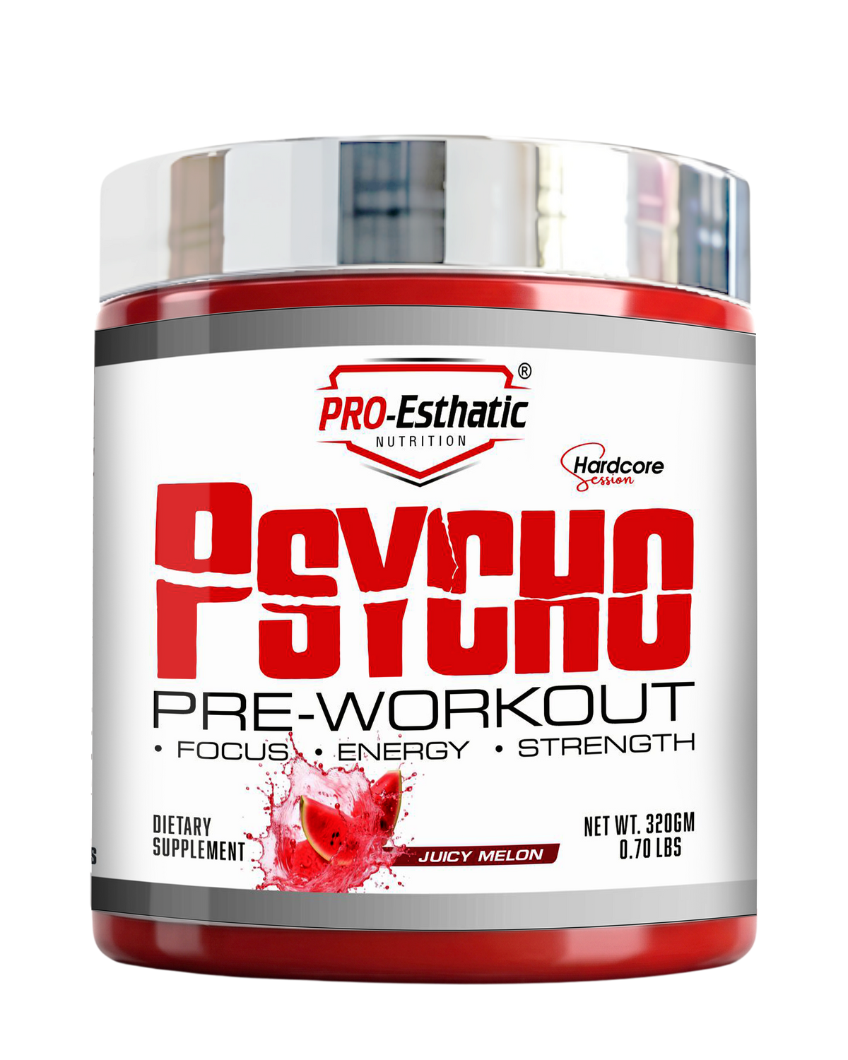 Pro Esthatic Whey Protein 5lbs and Psycho Pre-Workout