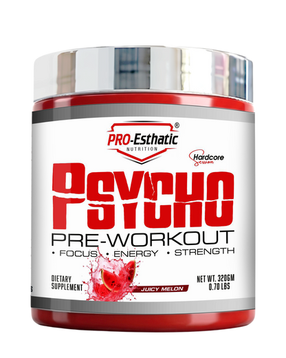 Pro Esthatic Whey Protein 5lbs and Psycho Pre-Workout